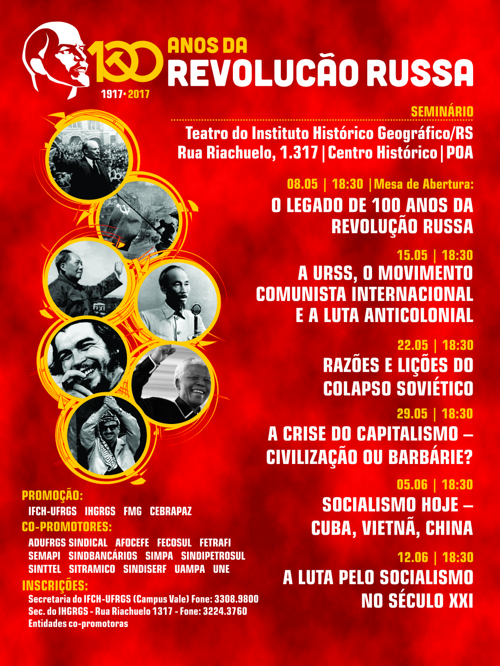 poster cebrapaz 100 anos russia