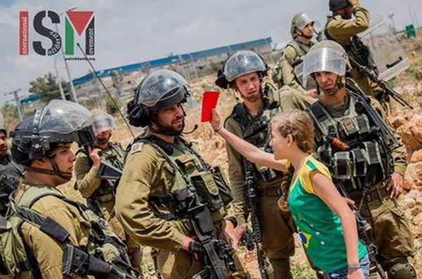 Ahed-Tamimi - CartÃ£o Vermelho